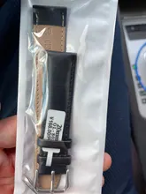 REMZEIM-Correa de reloj de cuero Calfskin, banda de muñeca de Material suave de 18mm, 20mm, 22mm y 24mm con hebilla de acero inoxidable plateada