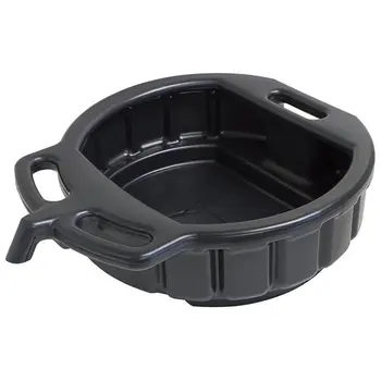 

Black plastic tray oil drain collector 10 liter Car Tools