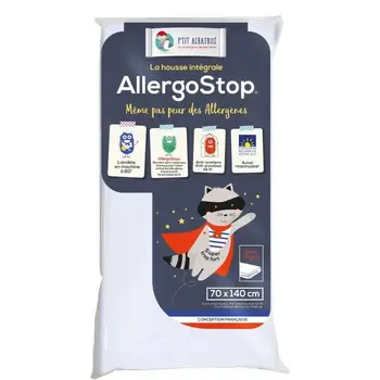 

P'TIT ALBATROS AllergoStop full covering-unisex Baby-70x140 cm