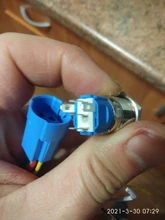 Switch Ring-Lamp-Power Symbol-Button Led-Light Metal 16mm Waterproof Self-Lock NO 1NO1NC