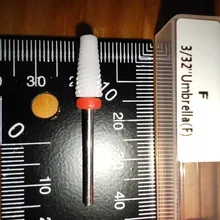 Taladro eléctrico para uñas, brocas de cerámica para limpieza de cutículas, fresa rotativa para manicura y pedicura