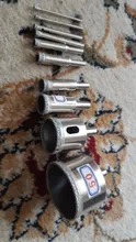 Drill-Bit-Set Tile Porcelain Diamond-Coated Hole-Saw Ceramic-Glass CMCP Marble for 3-60mm