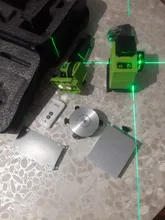 Clubiona-Nivel láser de línea IE16R, profesional, alemán, Core, para suelo y techo, 4D, verde, con batería de iones de litio de 5000mah