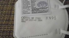 200 piezas KN95 Mascarillas CE FFP2 Facial cara máscara 5 capas de protección de salud transpirable 95% boca máscaras para la cara