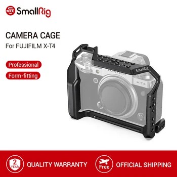 

SmallRig X-T4 Camera Cage for FUJIFILM X-T4 Aluminum Alloy Cage With Cold Shoe Mount/Nato Rail Camera Video Accessories -2808