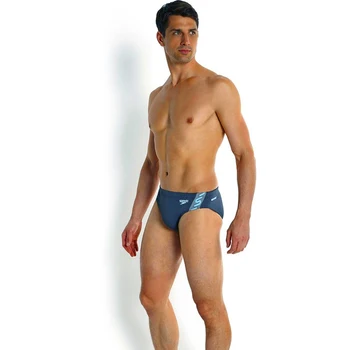 

Men’s Bathing Costume Speedo Monogram Grey Blue