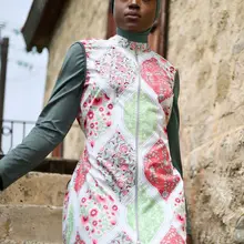 Marina 1994Women Plus Size Printed Floral Muslim Swimwear Hijab Muslimah Islamic Swimsuit Swim Surf Wear Sport Burkinis