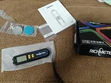 RICHMETERS GY910 medidor de espesor de recubrimiento Digital 1 micrón/0-1300 de la pintura del coche de espesor de película probador del metro de FE/NFE