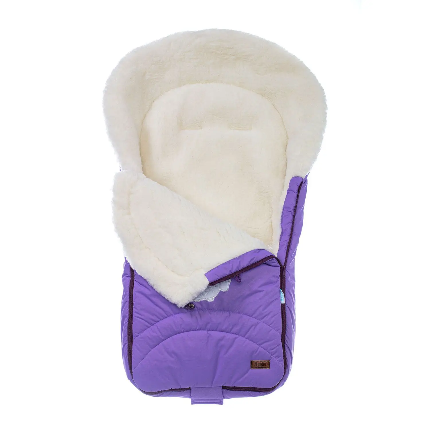 Конверт зимний меховой Nuovita Tundra Bianco(Viola/Фиолетовый