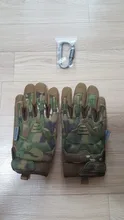 Guantes tácticos de camuflaje para ciclismo, bici moto manopla trabajo militar para entrenamiento, deportes del ejército, escalada, Paintball, tiro, caza, guantes con dedos completos accesorios hombre equipamento mujer