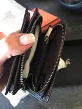 Cartera de piel auténtica anti RFID estilo vintage monedero para hombre, billetera con bolsillo para monedas, monedero pequeño con cremallera y tarjetero