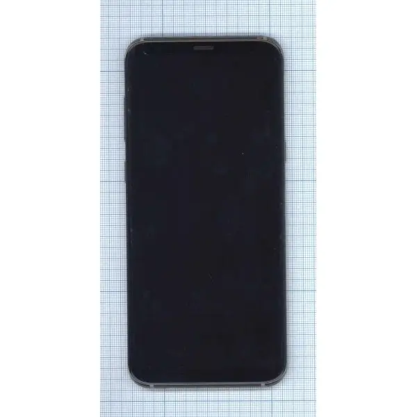 Дисплей (экран) в сборе с тачскрином для Samsung Galaxy S8 Plus SM-G955F черный золотой рамкой |