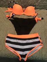 2021 Sexy Bikini Set Three Piece Swimsuit Women Push Up Swimwear Brazilian Bathing Suit