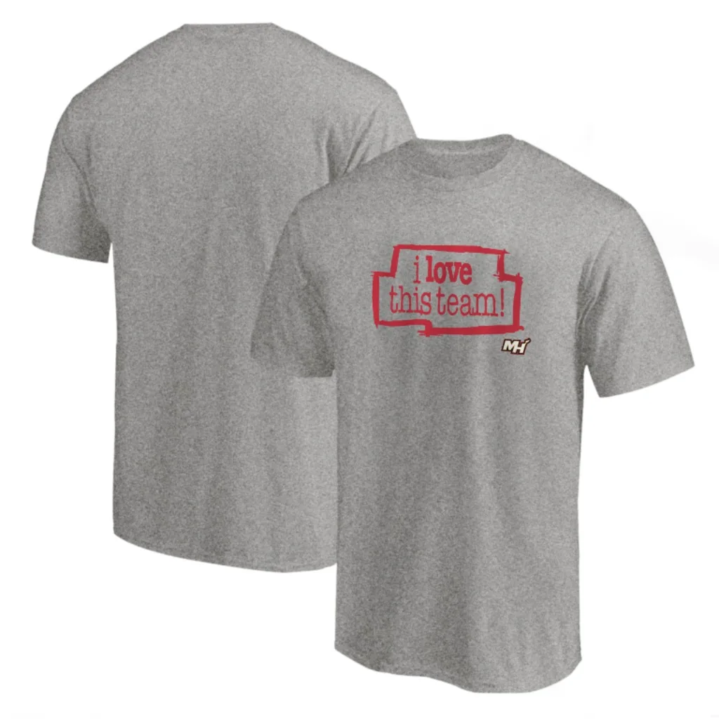 

Nba Basketball Miami I Love This Team Tshirt