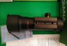 DIANA-Mira telescópica para rifle de caza, visor óptico táctico con punto verde y rojo ajustado a carril con alcance 2x40, 3x42, 3x44, 1x40 para 11/20mm