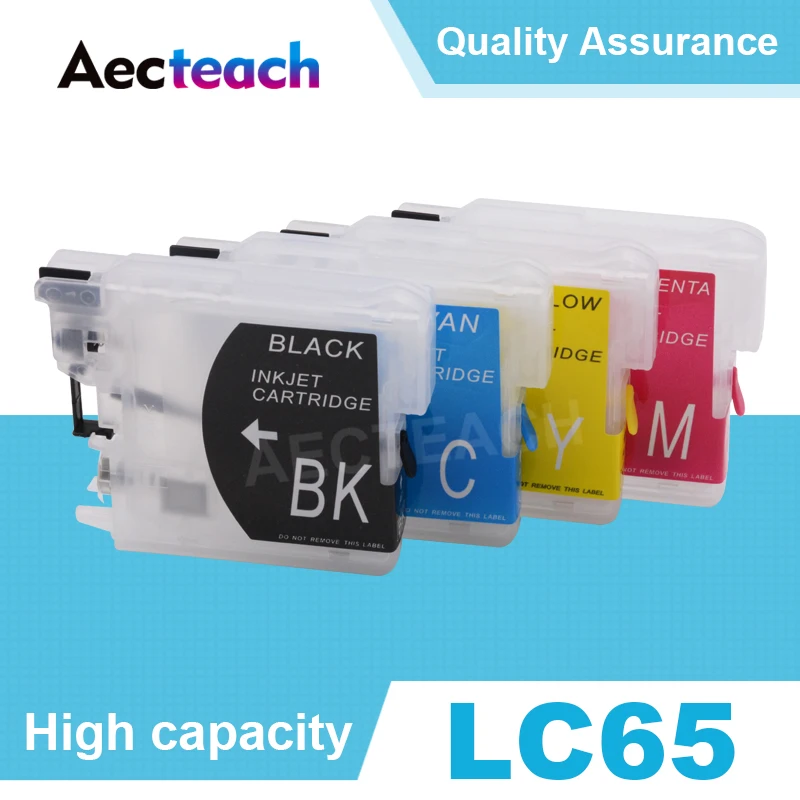 Пустые картриджи для принтера aecteam Brother LC65 XL LC 11 16 38 61 65 67 980 990 1100 MFC 250C 255CW 257CW J270W