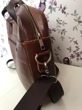 WESTAL-maletín de piel auténtica para hombre, maletín de cuero natural para ordenador portátil, 2019