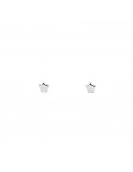 

Gold Baby earrings White First posture Star lisa (9kts)