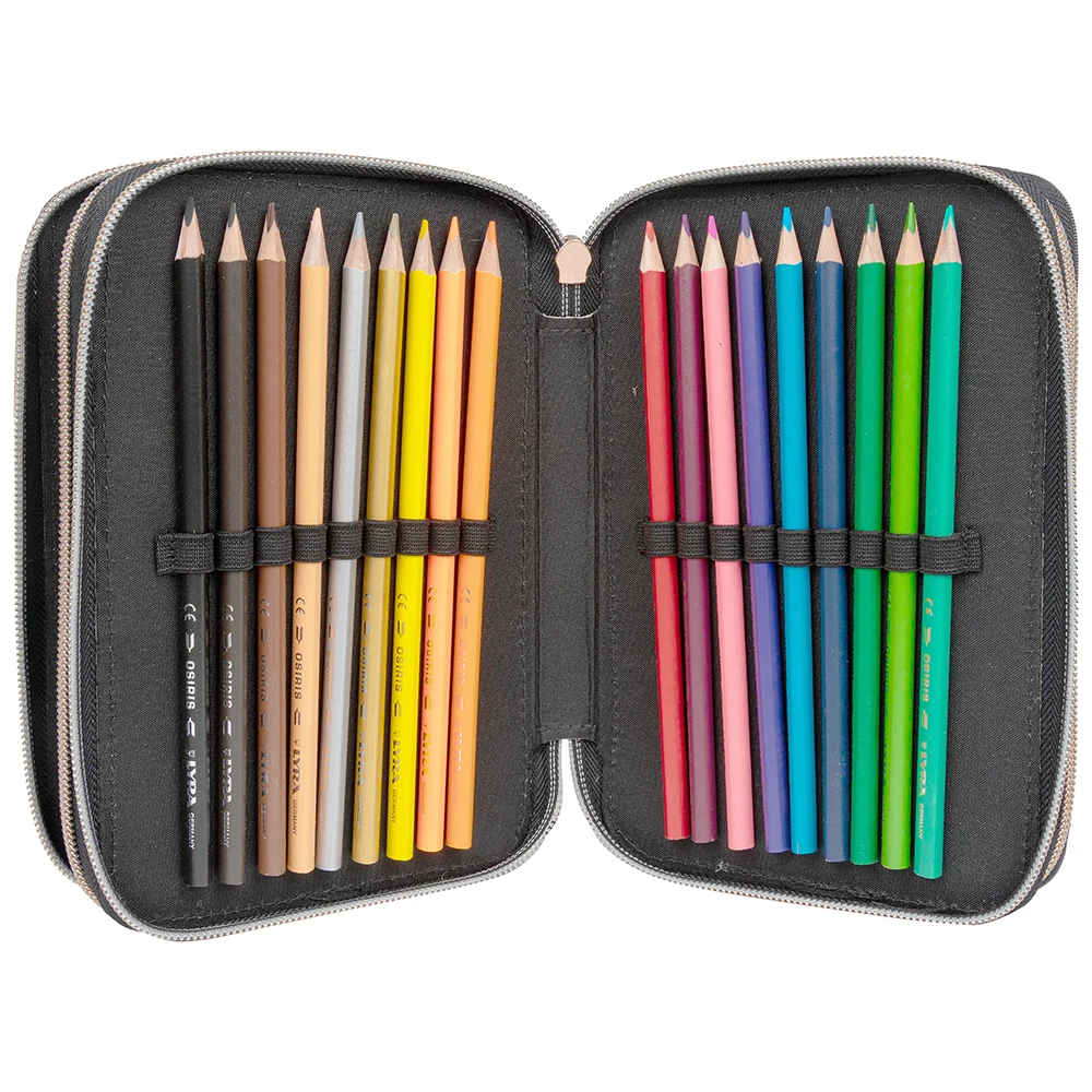 Estuche de lápices con relleno, depesche, Tiger (0410917/0010917)|Estuches escolares| - AliExpress