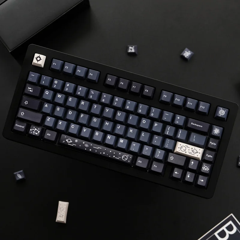 Gmk-copiar Galaxy Keycaps Keycap Teclado Mecânico Perfil Cereja Pbt Sublimação Dye Interruptor mx 61 64 68 84 84 84 84 104 Chaves - Imagem 2