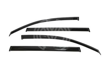 

Дефлекторы боковых окон для Toyota Highlander 2008-2013 ветровики украшение стайлинг защита от дождя грязи солнца тюнинг