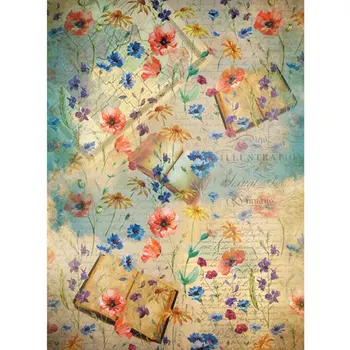 

Rice paper for Decoupage "" craft Premier "", A3, 25 g/m, "books" "cpd019