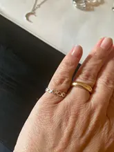 Anillos de corazón de amor hueco de Plata de Ley 925 para mujer, anillos de dedo de tamaño ajustable, joyería de boda para fiesta