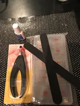 Media cubierta falsa uñas Consejos 500 Uds uña falsa acrílica manicura juegos estilo francés Artificial uñas con diseños para arte de uñas