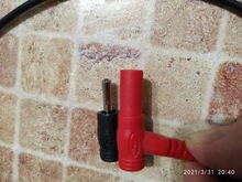 Digital-Multimeter Probe Alligator-Clip Test-Leads Soft-Silicone-Wire Universal 