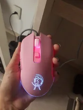 Ratón óptico retroiluminado de color rosa para ordenador, Mouse silencioso con cable, moda Sailor Moon, 2400DPI