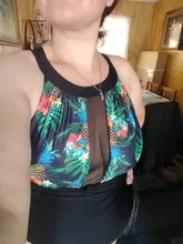 Swimwear Women Monokini Bathing-Suit Tank Potos Girls Plus-Size Heart Sexy Badpak