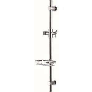

Shower rod Kaiser with soap dish, Chrome (r-0080)
