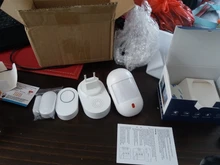 Sistema de alarma para timbre de la puerta de 433MHz con WiFi, timbre inalámbrico inteligente compatible con 58 sonidos, detector sin cables, aplicación Tuyasmart