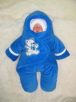 

Конверт-комбинезон "Мишка" Комбинезоны для малышей 0-6 мес