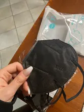 Máscara de respirador KN95 de varios colores, mascarilla FFP2 reutilizable, protectora para la boca, FFP2, FPP2, 5-100 Uds., color negro aprobado