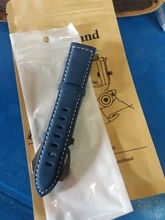 Correa de reloj de cuero mate para hombre y mujer, accesorio de marca de lujo, Vintage, 7 colores, 18mm, 20mm, 22mm, 24mm