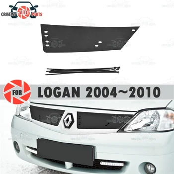 

Winter radiator cap for Renault Logan 2004~2010 plastic ABS embossed cover front bumper car styling accessories decor