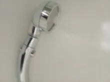 Shower-Head Stop-Button Rotating Water-Pressure Adjustable Degrees 360 with 3-Mode