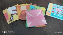 Juguetes Montessori de 54 páginas para niños, manualidades de dibujos animados en 3D, animales de Origami, manualidades, Arte de papel, juguetes educativos de aprendizaje