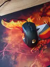 Gaming Mouse Mice Lightweight PMW3389 Dareu A960 RGB LED 1 with Soft-Wire 16000 DPI 50/Million/Click-times/..