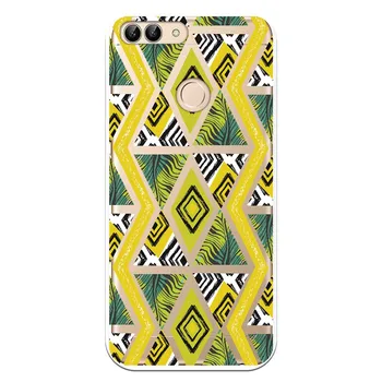 

Stand case costume drawing Rhombus WP025 for Huawei P Smart