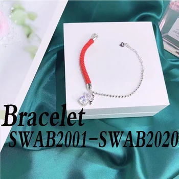 

New Fashion Exquisite High Quality Cubic Zirconia Ms. Bracelet Send Girlfriend Birthday Memorial Jewelry Gift SWAB2001-SWAB2020