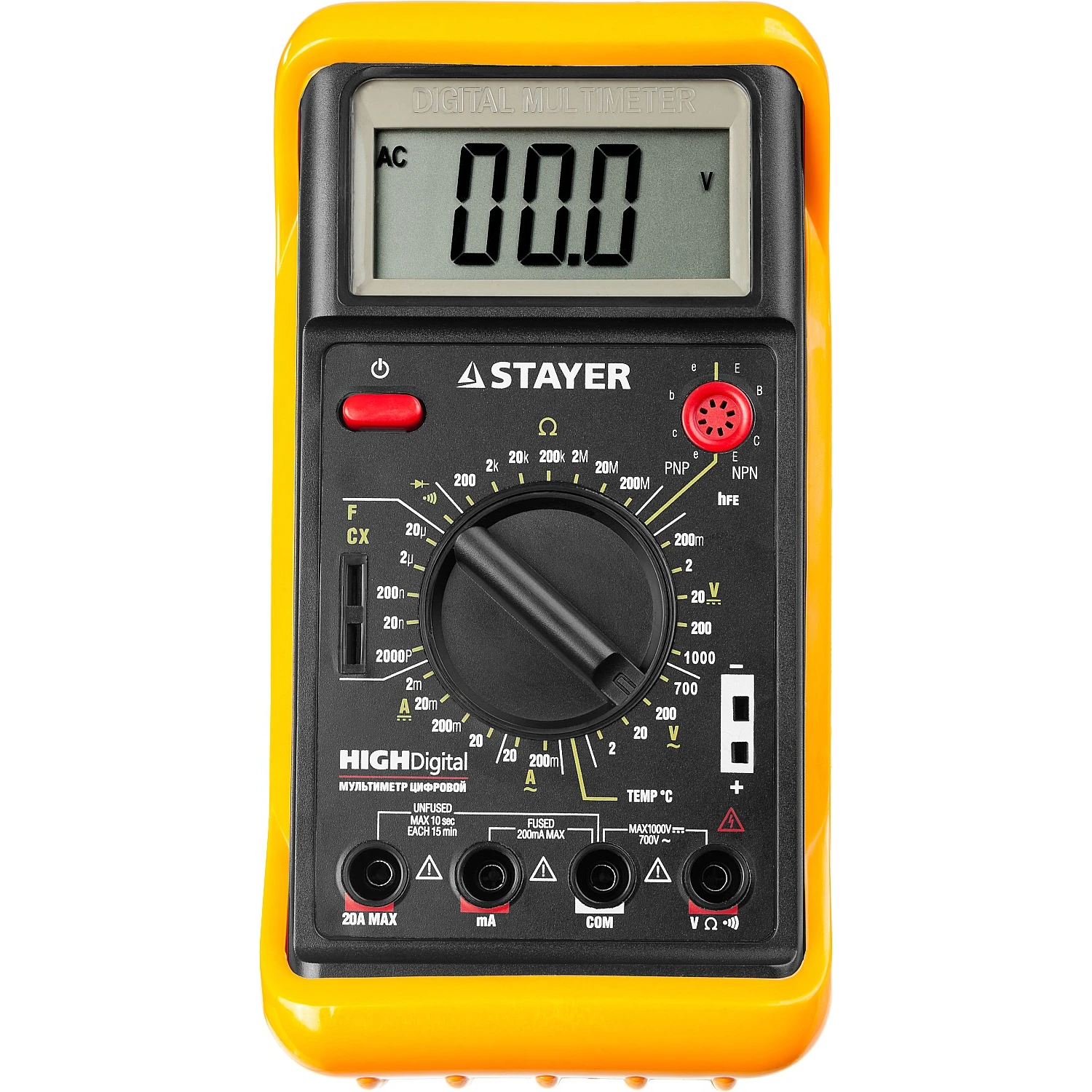 Мультиметр цифровой STAYER HIGHDigital 45320-T