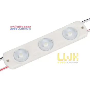 

Sealed module craft-2835-3-12v White 170deg (80x17.5mm, 1.2W, IP67) 100 PCs Arlight 024839