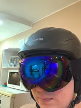 ELAX-Gafas de esquí antiniebla de doble capa, gafas de esquí para nieve y Snowboard, gafas de motonieve para deportes al aire libre