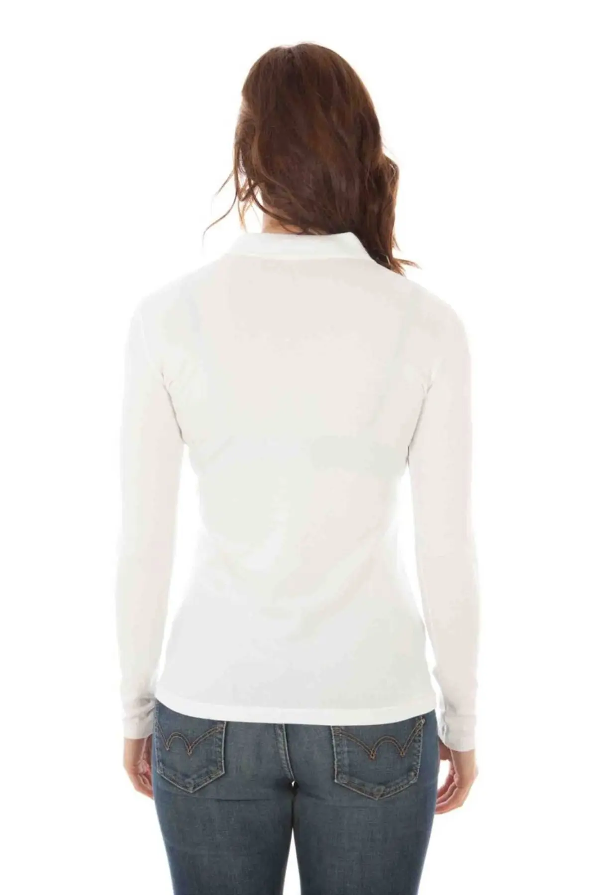 FRED PERRY/женское поло с длинными рукавами FRED PERRY