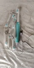 Cepillo de dientes eléctrico ultrasónico, potente, recargable por USB, lavable, blanqueamiento de dientes electrónico