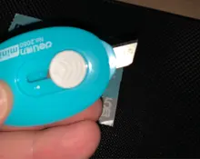 Deli Mini carta abridor Oficina cuchillo cortador de seguridad herramientas para artesanía y suministros