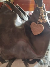 ZOSHI-Llavero borla cuero con forma de corazón, llavero con anilla para llaves, llavero de cristal de Metal, bolso con abalorio, colgante automático, regalo, precio al por mayor