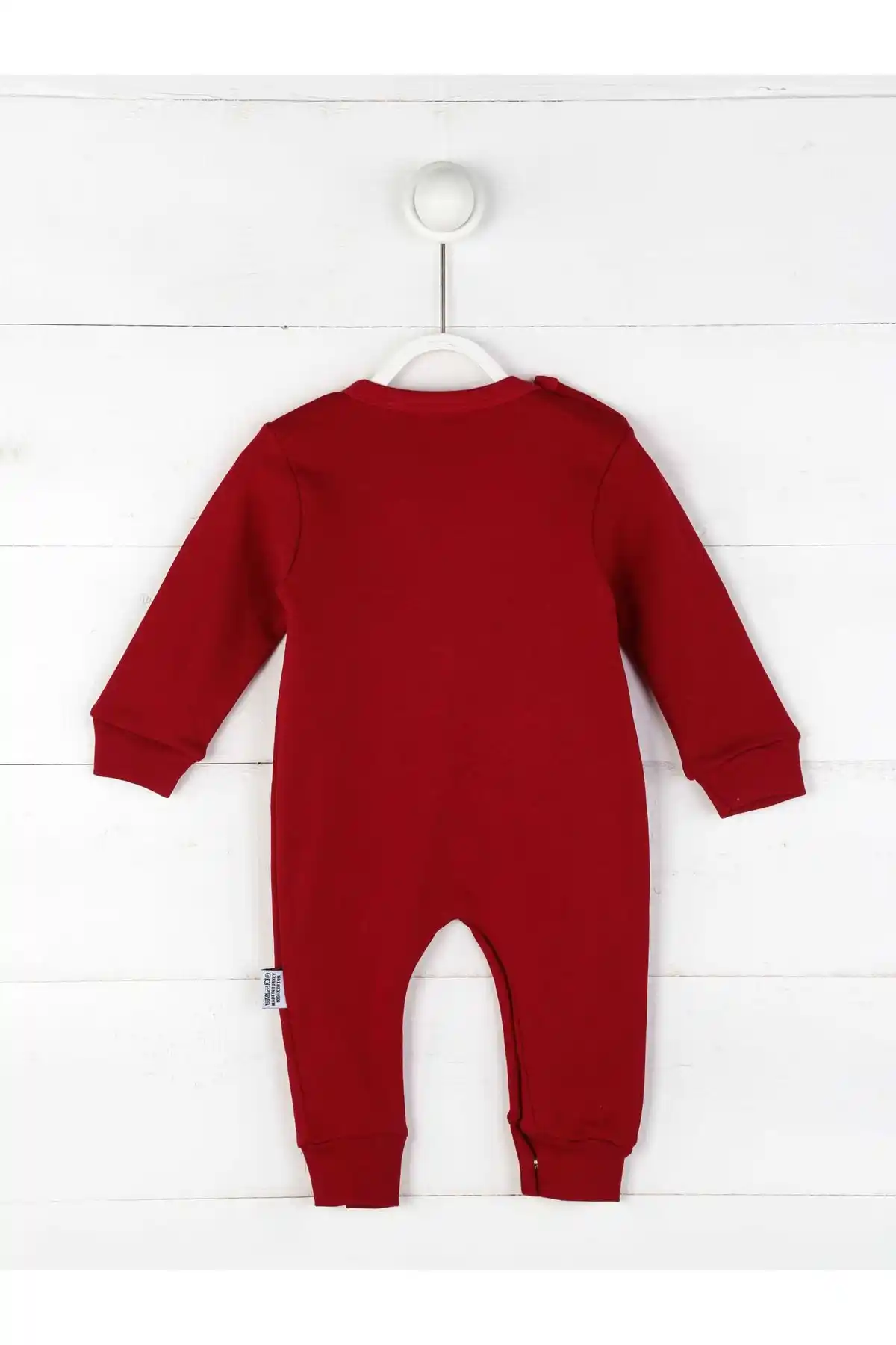 maroon romper baby